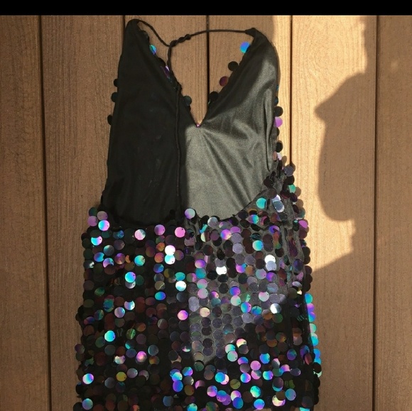 Sexy mini sequence dress - Picture 3 of 3